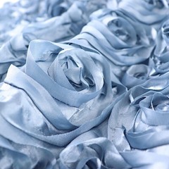 54″ wide x 12 feet Raised Roses FABRIC BOLT Wedding Party Decorations WHOLESALE