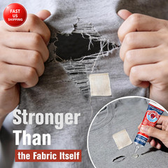 Permanent Fabric Glue Washable, 2-Pack Liquid Stitch for Clothing, Professional