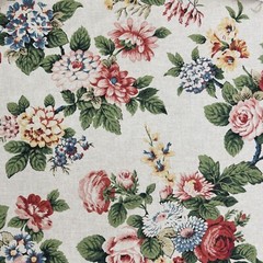 Covington Vintage Floral MULTI Home Decor Cotton Drapery Sewing Fabric BTY