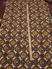 VTG House N’ Home Fabrics & Draperies 1776 Americana Themed 1-2/3 Yards Heavy