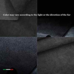 Stylish Black Suede Fabric 98″x59″ Ideal for Car Roof Interior Repair 3mm Thick