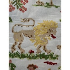 Richloom Platinum Collection Fabric rare 8 yards wide toile de jouy European 55”