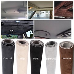 Car Suede Headliner Fabric Auto RV Roof Lining Renew Repair Materials DIY
