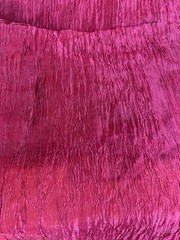 Hot pink burgundy color crushed silken like soft chiffon Fabric By the Yard 48″