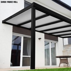 6′ Fabric Roll Sun Shade Cover Fence Screen Patio Balcony Yard Gray 1-150ft