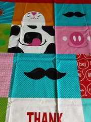 Fabric Safety First By Stacy Lest Hsu Multicolor Panel face masks