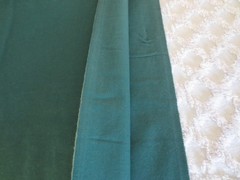 4842 Med. Wt. Home Decor GREEN Cotton/Cotton Blend FLANNEL FABRIC-62″ x 4 yds.