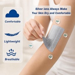 10×144 Silver Infused Fabric Roll – Breathable, Non-Adherent, Skin Fold Protecti