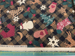 RJR FASHION FABRICS – NORTH BAY CHRISTMAS BY THIMBLEBERRIES- ONE YARD PIECE
