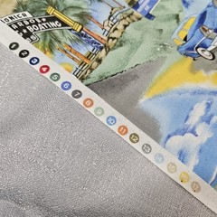 Route 66 Fabric Robert Kaufman Retro