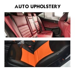 Faux Leather Upholstery Fabric DIY Boat Auto Seat UV Sunlight Resistant 54″ Wide
