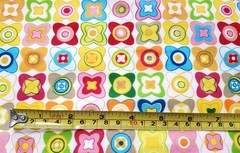 IKEA Belinda Fabric Caroline Abild Jessen 2005 Retro Geometric Floral 36″x60″