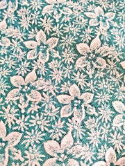 FABRIC REMNANTS LIGHT WEIGHT MEDIUM FLORAL COTTON 5 YDS X 44″