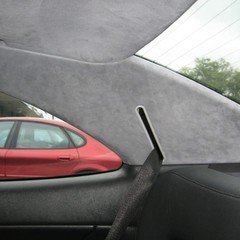 Light grey Headliner Fabric & Foam Backing For Car Rv Boat Home Ceiling Repair