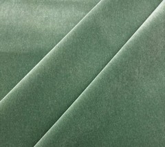 DESIGNER PLUSH MOHAIR SEAFOAM GREEN VELVET WOOL MULTIUSE FABRIC BY YARD 55″W
