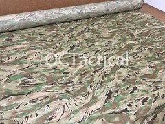 1000D Cordura Nylon Fabric in All Terrain Tiger Stripe Camo