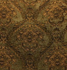 Chenille Renaissance damask Decor Upholstery, Sold By the Yard/sample 58″ wide
