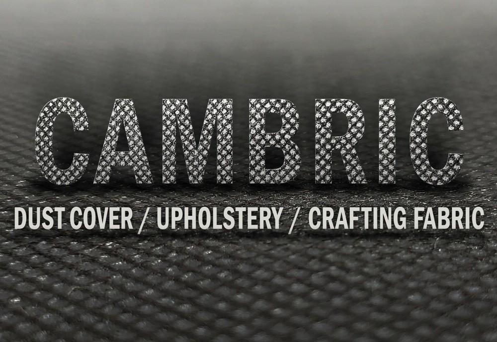 CAMBRIC Mesh Dust Cover Furniture DIY Repair Upholstery 40″Wide Sold By The Yard