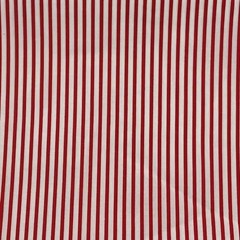 1/8″ and White Striped Fabric – 2 Yard Cut, 60″ Wide, Poplin 2 Yard pre Cut Red