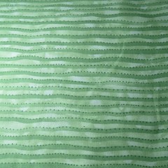 Green Stiped Fabric Modern Design