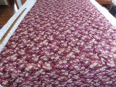 4962. Peter Pan FLORAL PRINT Crafts, Quilting COTTON FABRIC – 45″ x 3-3/4 yds.