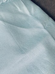 Fabric Lot 1 Yd 32 Ins 58 W Blue Aqua Apparel Poly Acetate