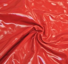RED DEVIL Lycra heavy 2 way stretch VINYL fetish PVC fabric fabric Half YD 60″