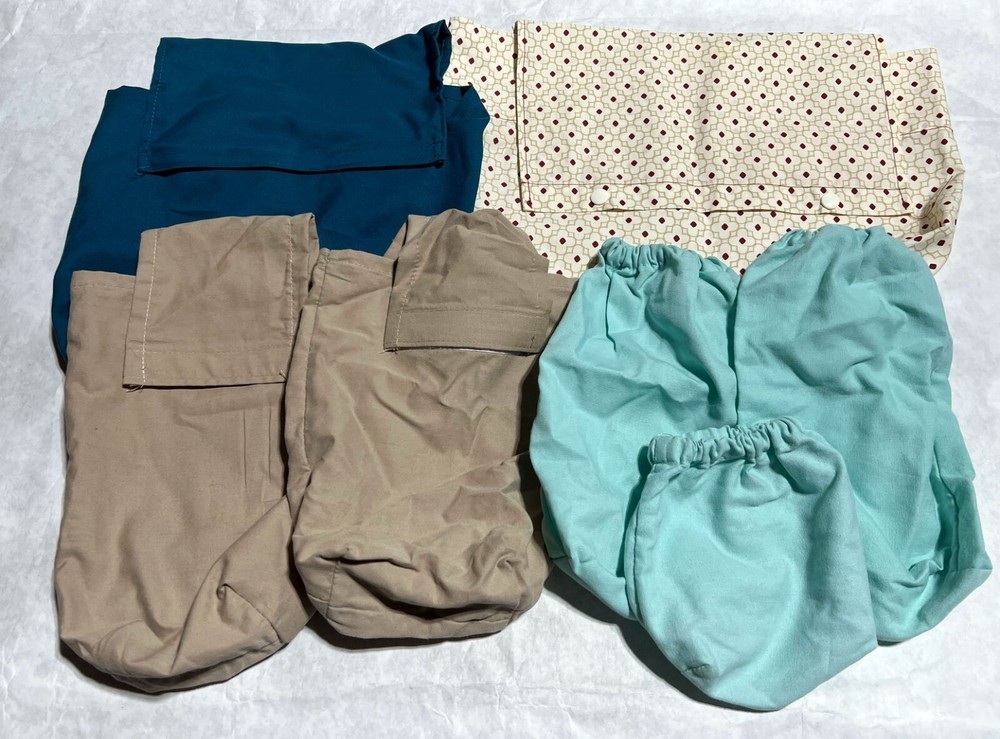 Mixed Lot of Bedding Sheet Set Pouch/Holder Cotton/Polyester