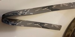 LIVESOUTSIDE.COM USAF Tiger Stripe ABU Camo Desert Webbing 1″ Wide 2 Side BTY US