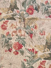 Covington Fabric Fast Colors Screen Printed 5th Avenue 50″ × 50″ See Photos New