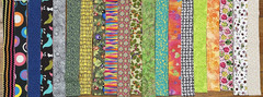 20-pc. 2.5″ Jelly Roll – 100% quilting cotton