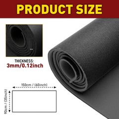 Automotive Universal Flat Knit Headliner Fabric 1/8 Thick Foam Backing /60″ Wide
