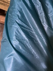 10 Yard Teal/Light Blue Nylon Ripstop Fabric 70D Tent Hammock Cover Material