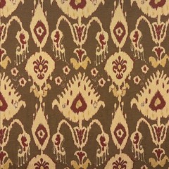 Brown Tribal Ikat Woven Home Decor Chair Upholstery Cushion Pillow Fabric BTY