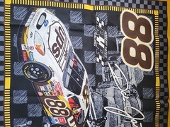 NASCAR Racing Dale Jarret 88 UPS Sewing Fabric Quilt Cotton 4 Pillow Panels