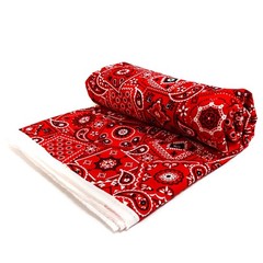 100 Cotton Bandana Craft Fabric 3 Yards Quilting Sewing Projects DIY Decor