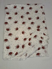 2 1/4 Yd Ladybug One-way Stretch Knit Fabric 60″ Wide