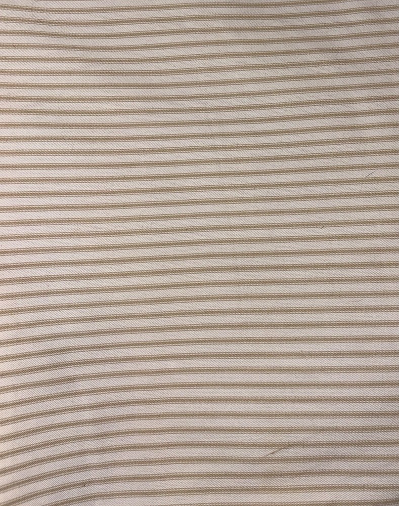 Sand & Beige Striped Fabric $6/yard; 5 Yds Available
