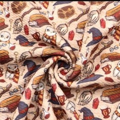 Bullet Liverpool Fabric Great for Hair Bows & Head Wraps 20″ x 57″ Wizard