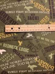 Springs Creative Products Duck Dynasty Sayings Green BTY