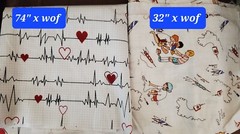 Estate Mixed Brands Quilting Fabric Lot 14 Different 18.8 Yards Total
