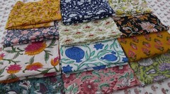 November SALE! 100 Pcs of Cotton MultiColour Fabric Scraps- Quilting/Craft