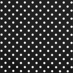 Premier Prints –Black with White Polka Dots