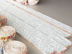2.5 Inch Jelly Roll Fabric Strips Assorted Bundle,100% Cotton Precut Floral Fabr