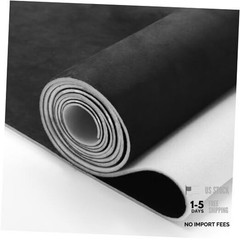 Suede Headliner Fabric 54″ L × 60″ W with 3.5mm Foam Backing 54″ x 60″ W Black