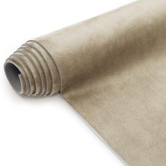 Suede Headliner Fabric with Foam Backing Material – Beige 36*60 Inch