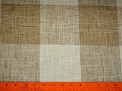 Check Please Harvest Kaufmann Fabric