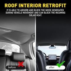 3MM Automotive Universal Flat Knit Headliner Fabric With Foam Backing 60″ Wide