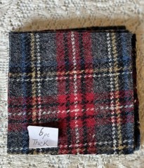 WOOL Charm Pack LOT 84 Squares! Assort PLAIDS-CHECKS-STRIPES- HERRINGBONE 5 inch
