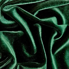 Princess HUNTER GREEN Polyester Spandex Stretch Velvet Fabric for Bows, Topknot